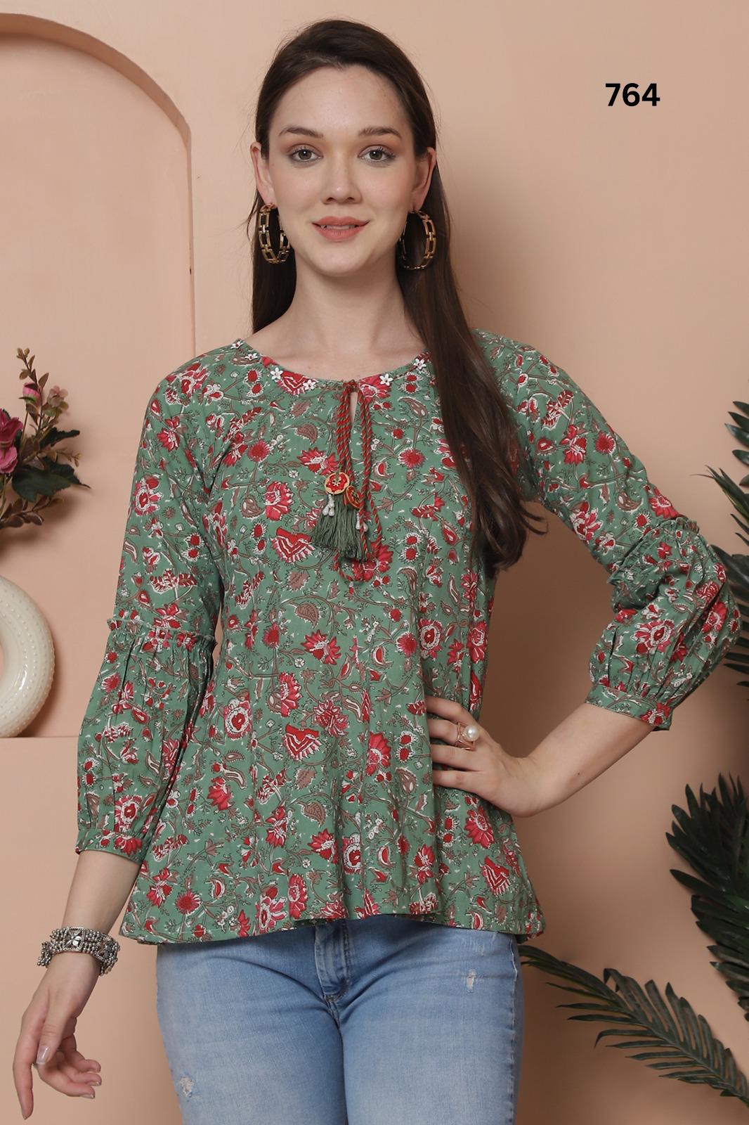 Trendy Printed Tops – 44 Unique Designs | Just ₹450