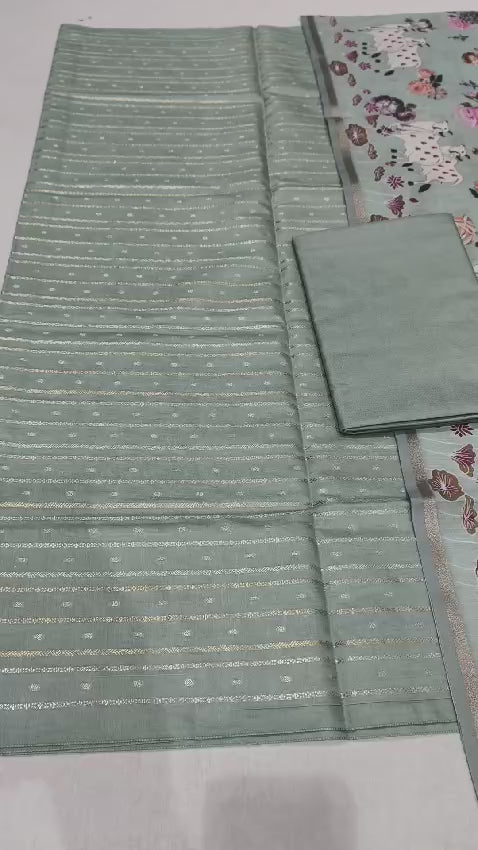 Pure Banarasee Cotton Suit – A Blend of Tradition & Comfort