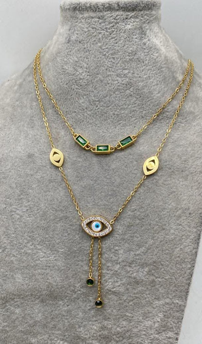 Anti tarnishing adjustable necklace